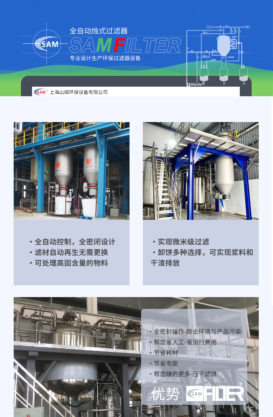 全自動燭式過濾器